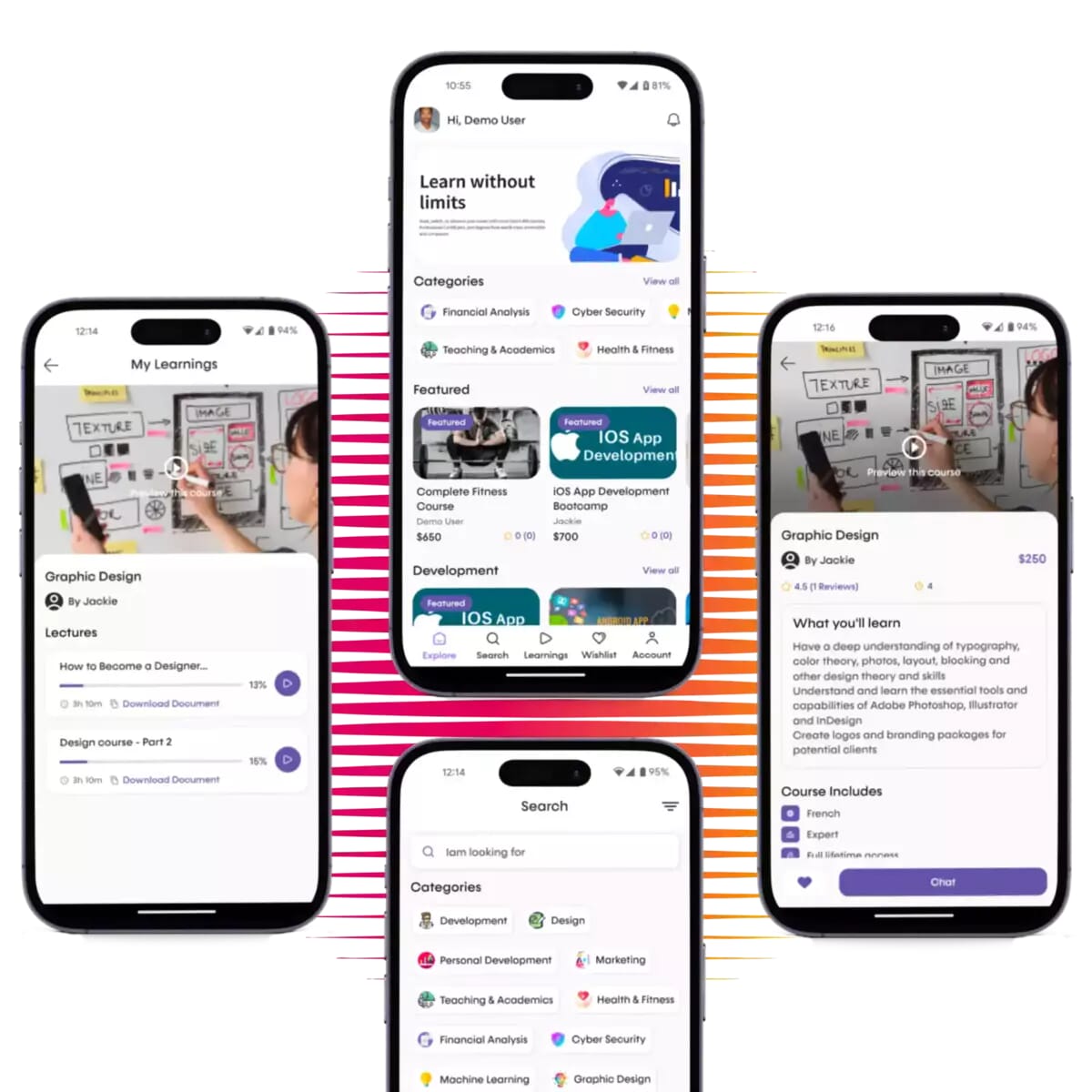 Lynda clone banner image